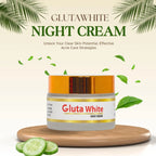 Gluta White Day & Night Cream | Whitening Anti-Aging Hydrating 50g Face Care - Essence Trove