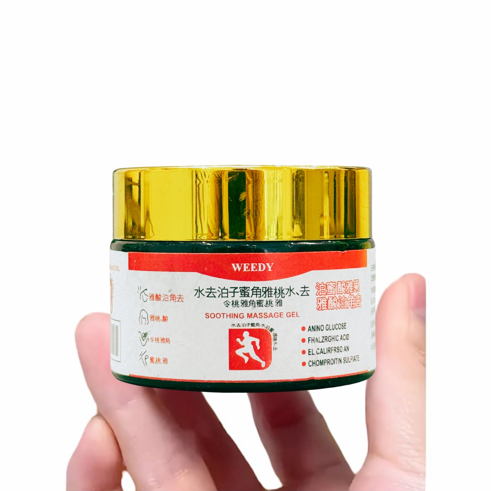 WEEDY Top Japanese Pain Gel | Rapid Relief from Muscle Tension | 100g - Essence Trove