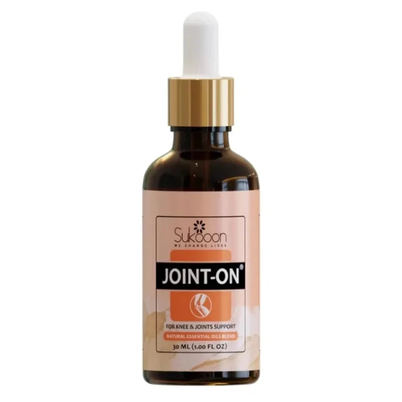 Sukoon Joint-On Essential Oil Blend | Natural Pain Relief for Joints, Knees, and Back (30ml) - Essence Trove