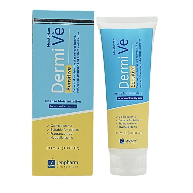 DermiVe Sensitive Moisturizing Lotion 100ml - Essence Trove
