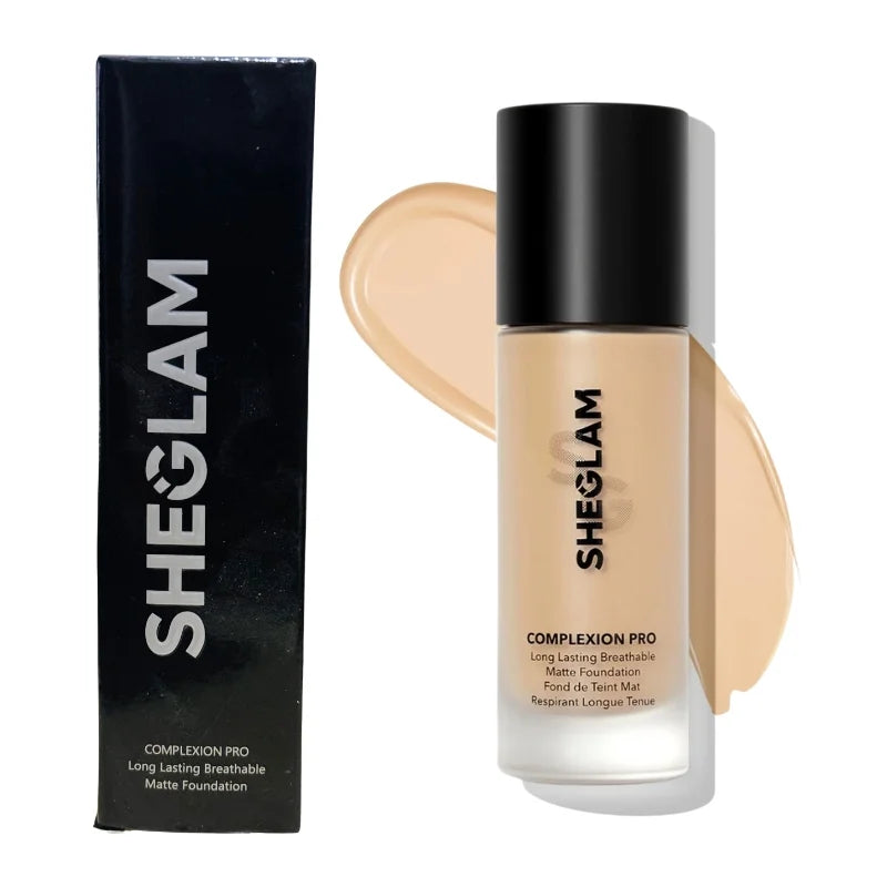 Sheglam Complexion Pro Matte Foundation | Nude | Long Lasting - Essence Trove