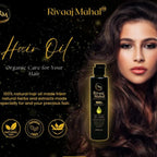 Rivaaj Mahal Herbal Hair Oil 100% | 20+ Herbs for Strong & Healthy Hair - Essence Trove