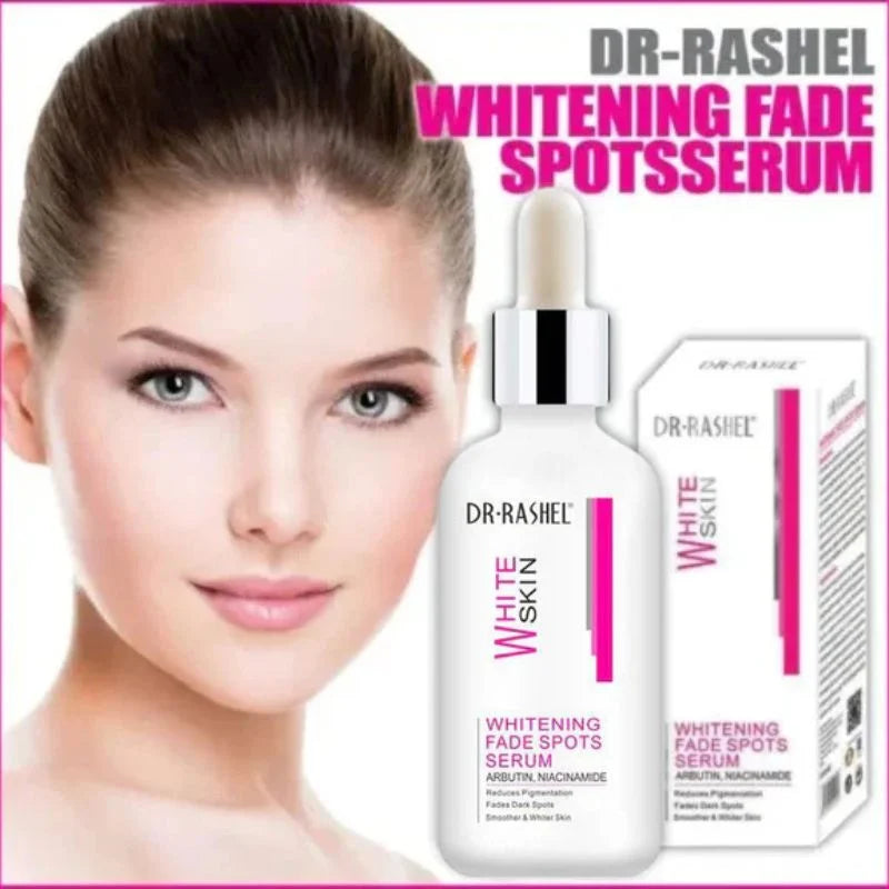 Dr. Rashel Whitening Fade Spots Serum for White Skin | Brightening & Pigmentation Corrector with Arbutin & Niacinamide (50ml) | Imported - Essence Trove