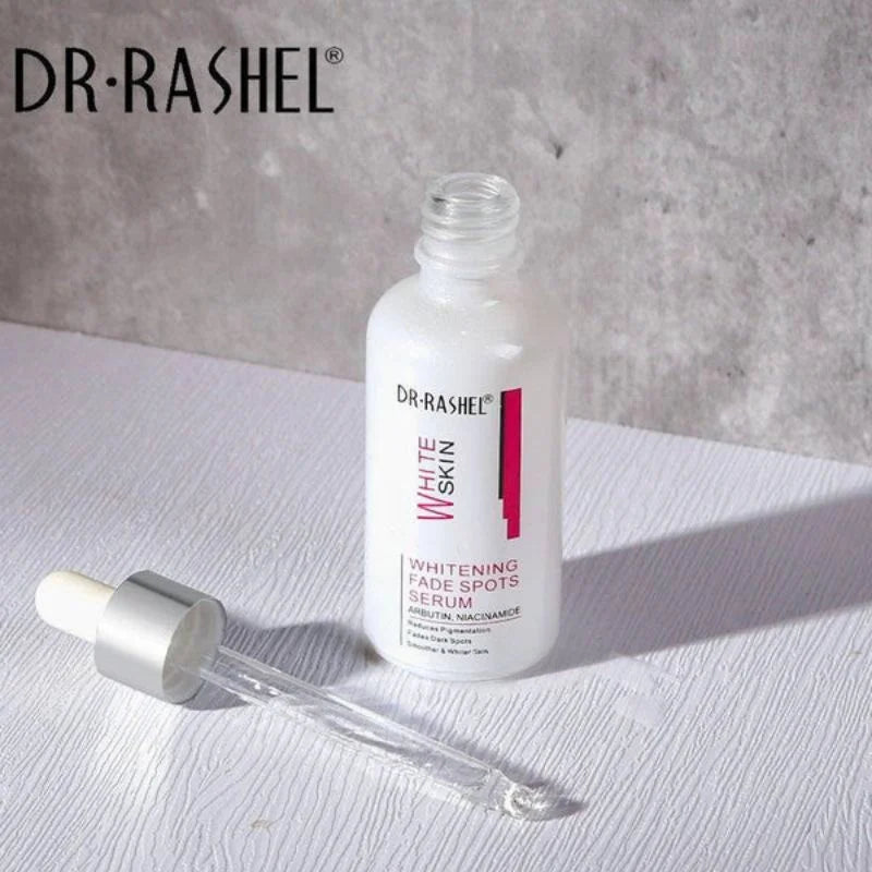 Dr. Rashel Whitening Fade Spots Serum for White Skin | Brightening & Pigmentation Corrector with Arbutin & Niacinamide (50ml) | Imported - Essence Trove