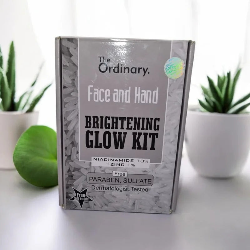 The Ordinary Face & Hand Brightening Glow Kit | Complete Whitening & Hydrating Skincare Set - Essence Trove