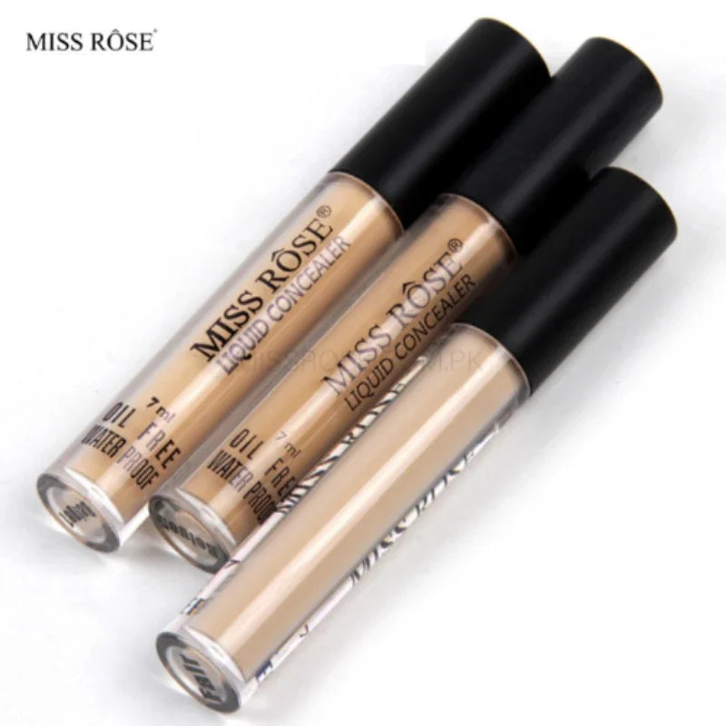 MISS ROSE Liquid Concealer | Fair | Waterproof High-Coverage Formula (5ml) - Essence Trove