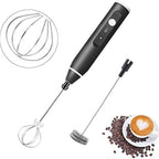 Rechargeable Electric Coffee Frother & Egg Beater | High-Speed Handheld Mixer with USB Charging - Essence Trove