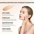 Kashees Eventone Liquid Foundation | High Coverage Long Lasting Radiant Makeup Base 30 ml - Essence Trove
