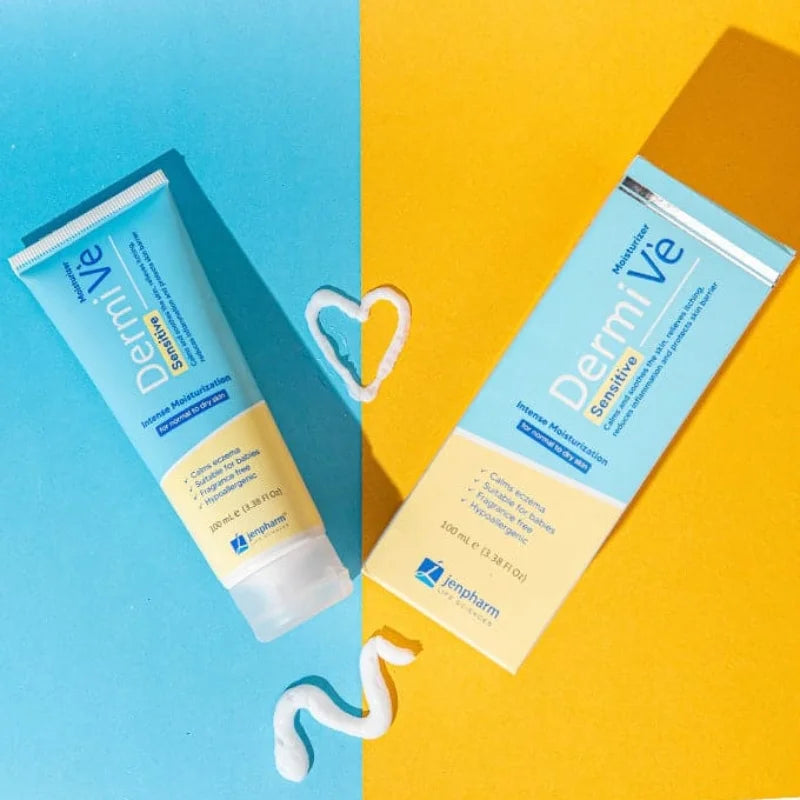 DermiVe Sensitive Moisturizing Lotion 100ml - Essence Trove
