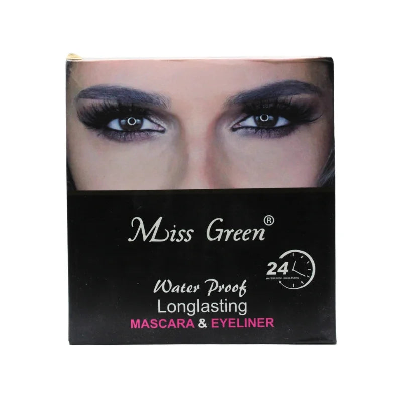 Miss Green FIT ME Waterproof Mascara & Eyeliner | 2-in-1 Long-Lasting Eye Makeup Duo - Essence Trove