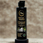 Rivaaj Mahal Charcoal Shampoo + Conditioner 2-in-1 | Black Shine Formula - Essence Trove