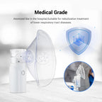 Portable Rechargeable Nebulizer Machine Asthma Inhaler 0.5L for Kids and Adults - Essence Trove