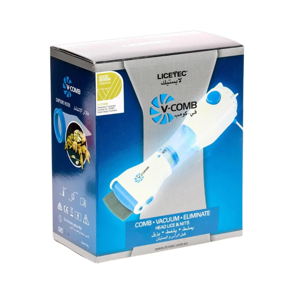 Electric V-Comb Anti Lice Machine | Chemical-Free Safe Lice & Egg Removal Device - Essence Trove