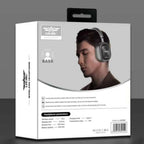 Lelisu LS-255 Bass Wireless Headphones | Bluetooth Over-Ear Headset with Type-C Interface - Essence Trove