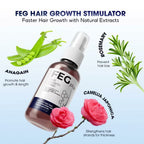 FEG Plus Hair Growth Spray 50ml | Anti-Hair Loss & Regrowth Solution - Essence Trove