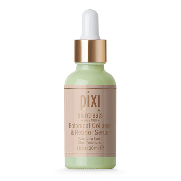 Pixi Botanical Collagen and Retinol Serum 30ml Concentrated Volumizing Anti-Aging Serum for All Skin Types - Essence Trove