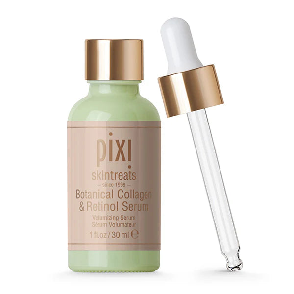 Pixi Botanical Collagen and Retinol Serum 30ml Concentrated Volumizing Anti-Aging Serum for All Skin Types - Essence Trove