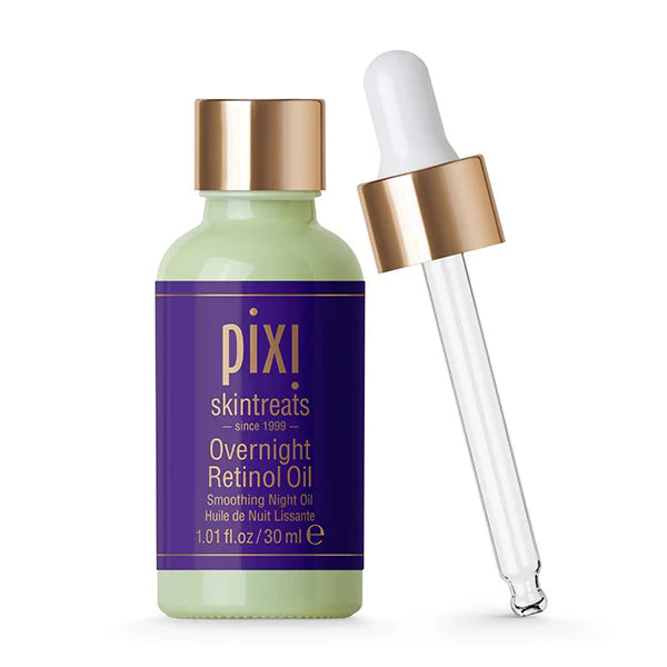 Pixi Overnight Retinol Oil 30ml Youth-Preserving Night Treatment with Peptides and Ceramides - Essence Trove