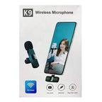 K9 Wireless Lavalier Microphone | Plug & Play Type-C & iOS Mic with Noise Reduction - Essence Trove