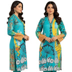 Swiss Lawn 1-Piece Shirt for Women | Trending All-Over Print | Unstitched - Essence Trove