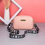 Pink Leather Handbag for Girls & Women | Stylish Shoulder & Crossbody Bag | Daily Use & Gift - Essence Trove