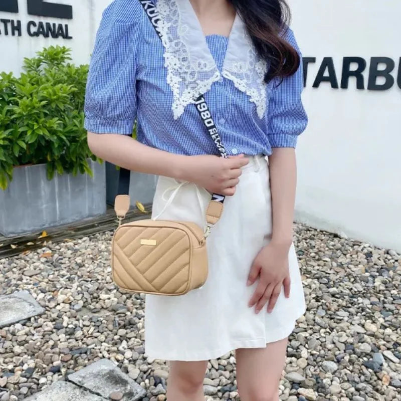 Aura Cream Leather Handbag for Girls & Women | Stylish Shoulder & Crossbody Bag | Daily Use & Gift - Essence Trove