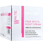Dr. Rashel White Skin Fade Spots NIGHT Cream | Brightening & Hydrating Night Formula with Arbutin & Niacinamide | Imported - Essence Trove
