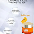 Dr. Rashel Vitamin C Brightening & Anti-Aging NIGHT Cream | Deep Repair & Skin Renewal Moisturizer (50 g) | Imported - Essence Trove