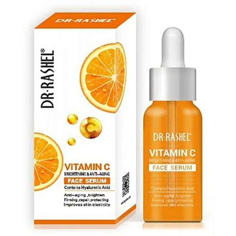 Dr. Rashel Vitamin C Brightening & Anti-Aging Face Serum | Skin Radiance & Wrinkle Repair Formula | 30ml | Imported - Essence Trove