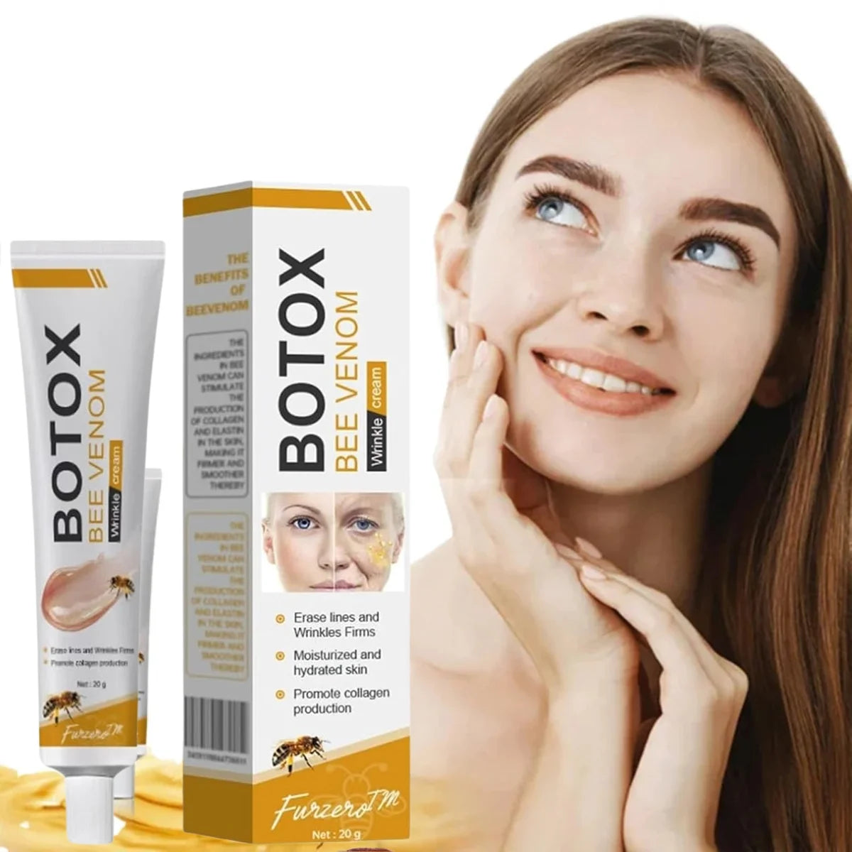 Botox Bee Venom Wrinkle Cream in Pakistan | Anti-Aging & Collagen Boosting Moisturizer - Essence Trove