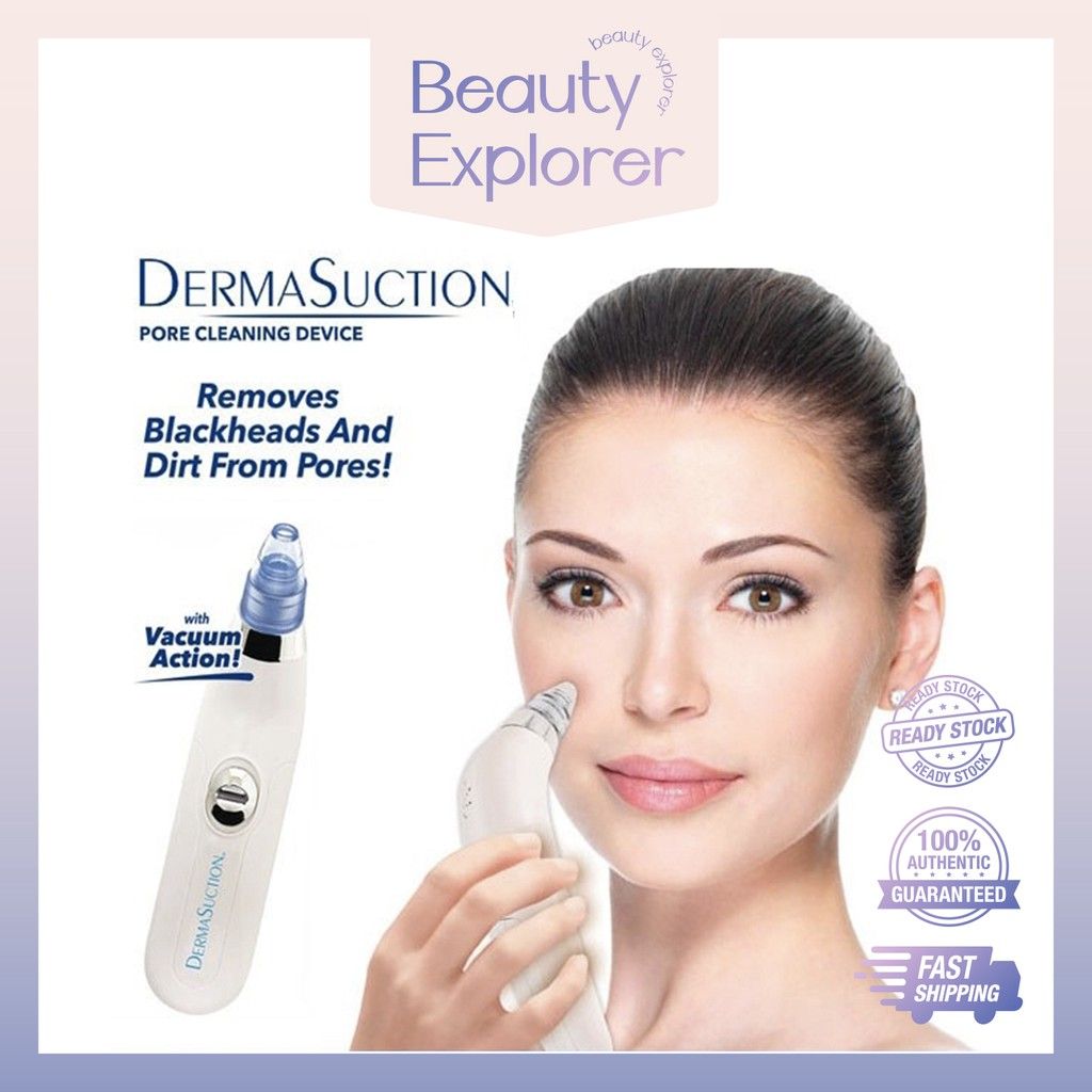 Blackhead Removal Machine | Derma Suction 3 In 1 Black Head Remover Machine | Acne Pimple Pore Cleaner Vacuum Suction Tool - Essence Trove