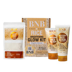 BNB Rice Extract Bright & Glow Facial Kit | 3-in-1 Whitening, Brightening & Hydrating Skincare - Essence Trove