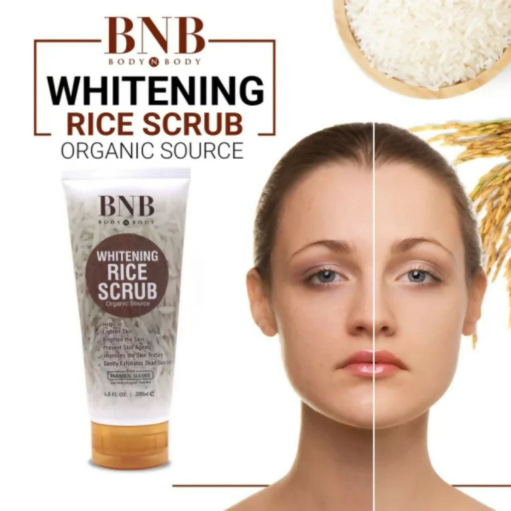 BNB Rice Extract Bright & Glow Facial Kit | 3-in-1 Whitening, Brightening & Hydrating Skincare - Essence Trove