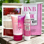 BNB Pink Face Glow Kit | 3-in-1 Skincare Wash Mask SPF Protection Set - Essence Trove