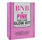 BNB Pink Face Glow Kit | 3-in-1 Skincare Wash Mask SPF Protection Set - Essence Trove