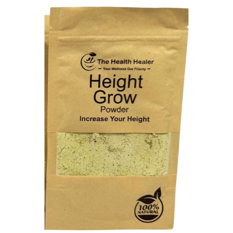 Health Healer Height Growth Powder 100g | Ayurvedic Herbal Supplement for Teens & Adults - Essence Trove