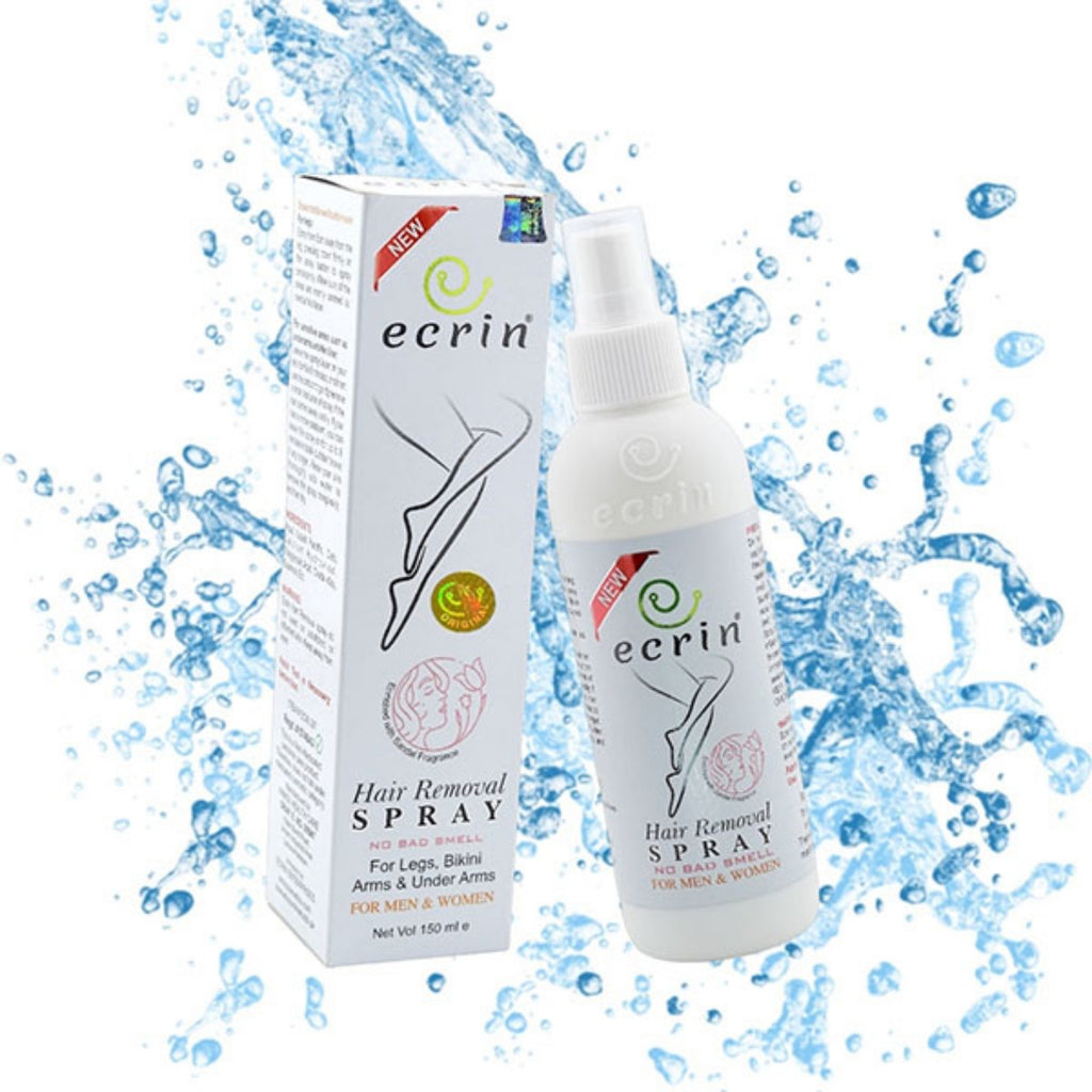 Ecrin Hair Removal Spray for Men & Women | Fast, Gentle Hair Remover 100ml - Essence Trove