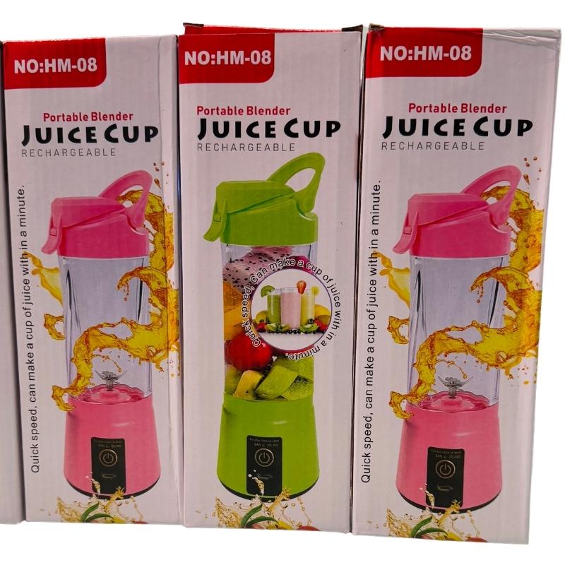 Portable USB Rechargeable Juicer/Blender | Juice Cup Rechargeable | Random Colors - Essence Trove