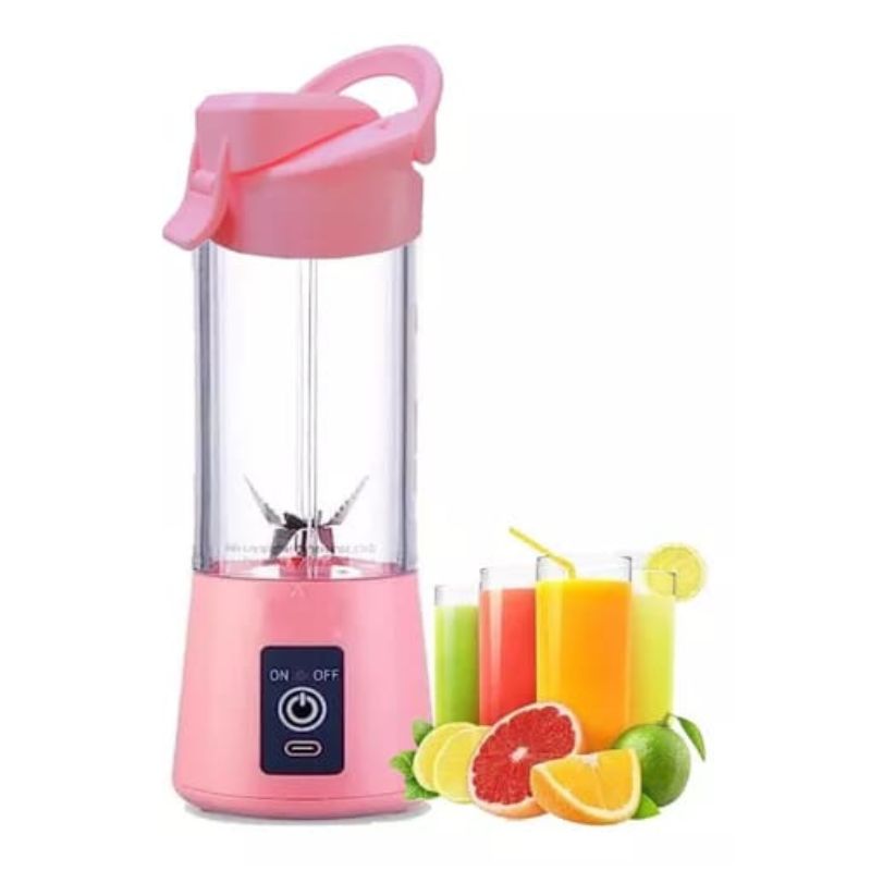 Portable USB Rechargeable Juicer/Blender | Juice Cup Rechargeable | Random Colors - Essence Trove